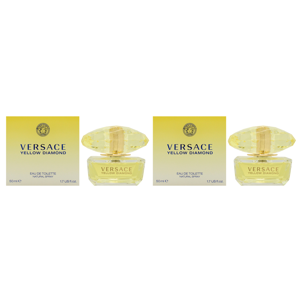 Versace Yellow Diamond EDT 1.7 oz 2 Pack